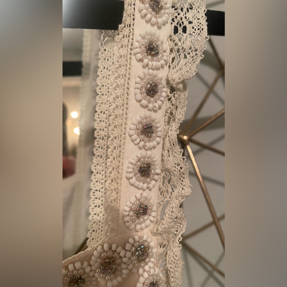 NWT Needle and Thread Pink Petal cluster bib gown xs 🦋 - Picture 12 of 16